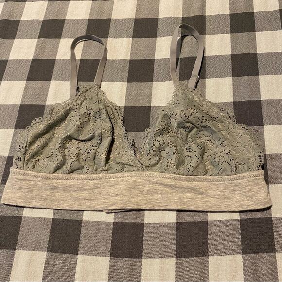 Aerie Wide Band Triangle Bralette Size Medium - Picture 1 of 8